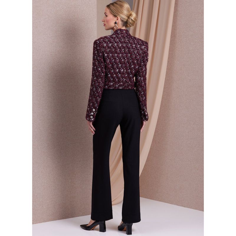 Patron Vogue 1993 H5 - Vestes et pantalon ajustées