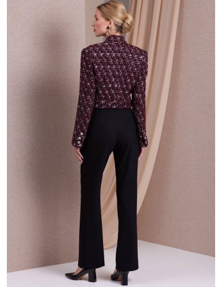 Patron Vogue 1993 H5 - Vestes et pantalon ajustées