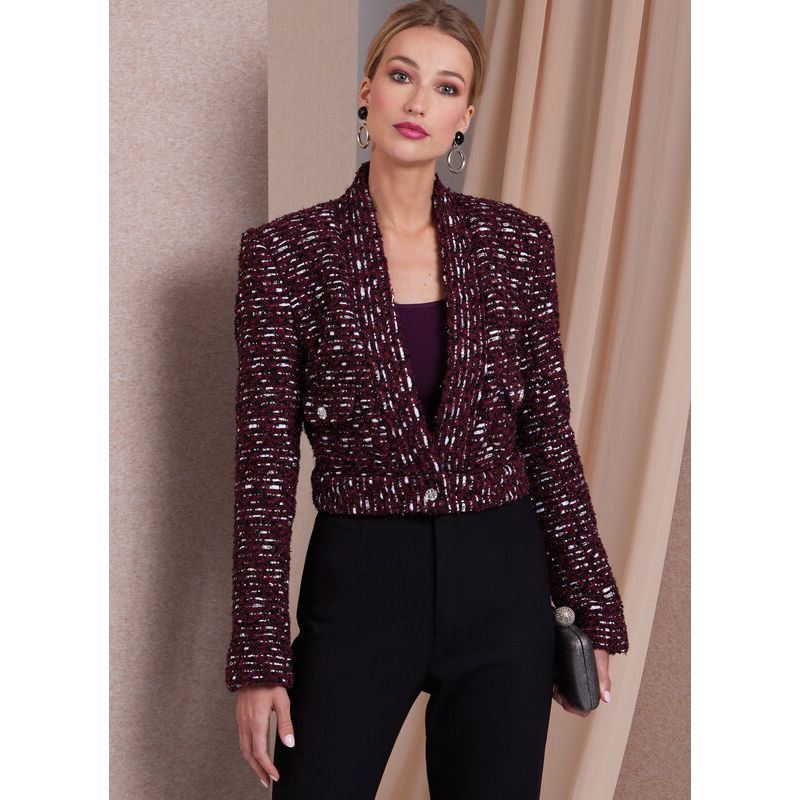 Patron Vogue 1993 H5 - Vestes et pantalon ajustées