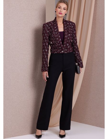 Patron Vogue 1993 H5 - Vestes et pantalon ajustées