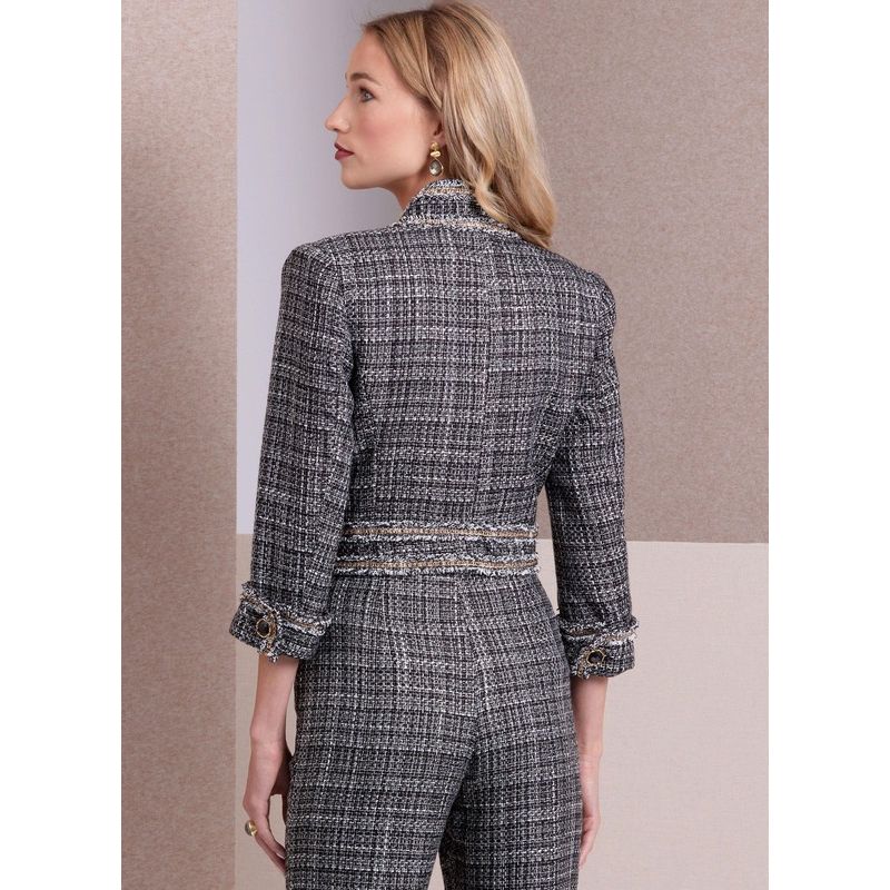 Patron Vogue 1993 H5 - Vestes et pantalon ajustées