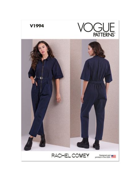 Patron Vogue 1994 AA - Combinaison ample