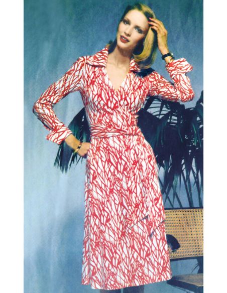 Patron Vogue 2000 H5 - Robe portefeuille