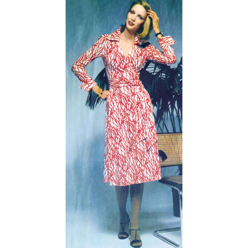 Patron Vogue 2000 H5 - Robe portefeuille