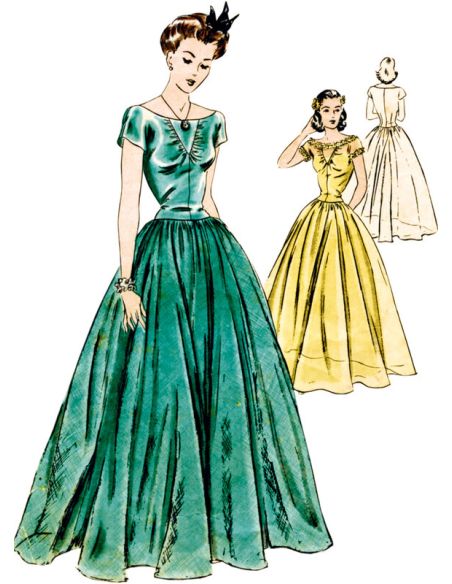 Patron Vogue 2001 B5 - Robe