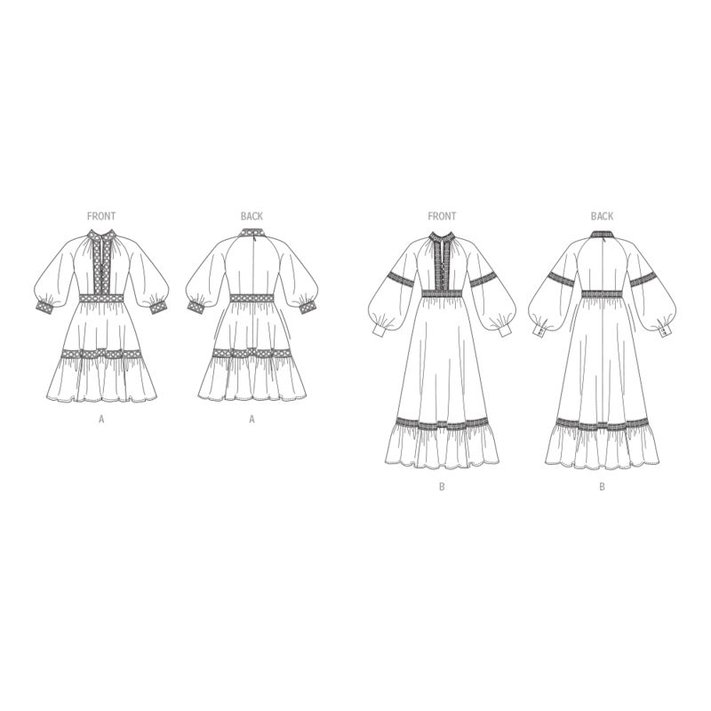 Patron Vogue 2004 B5 - Robe