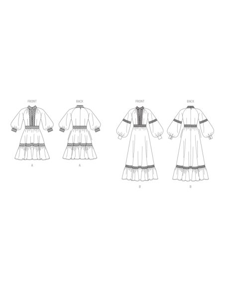 Patron Vogue 2004 B5 - Robe