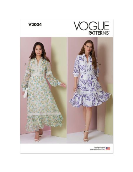 Patron Vogue 2004 Y5 - Robe