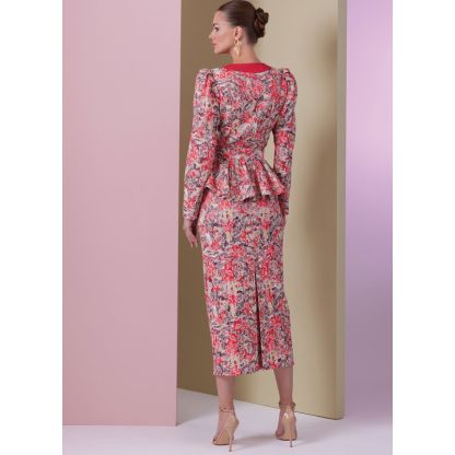 Patron Vogue 2006 B5 - Robe en deux pièces 2