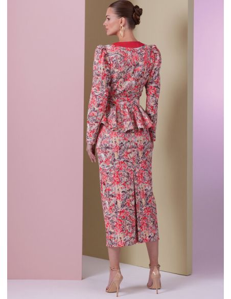 Patron Vogue 2006 B5 - Robe en deux pièces