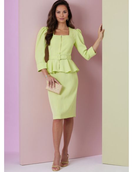 Patron Vogue 2006 B5 - Robe en deux pièces