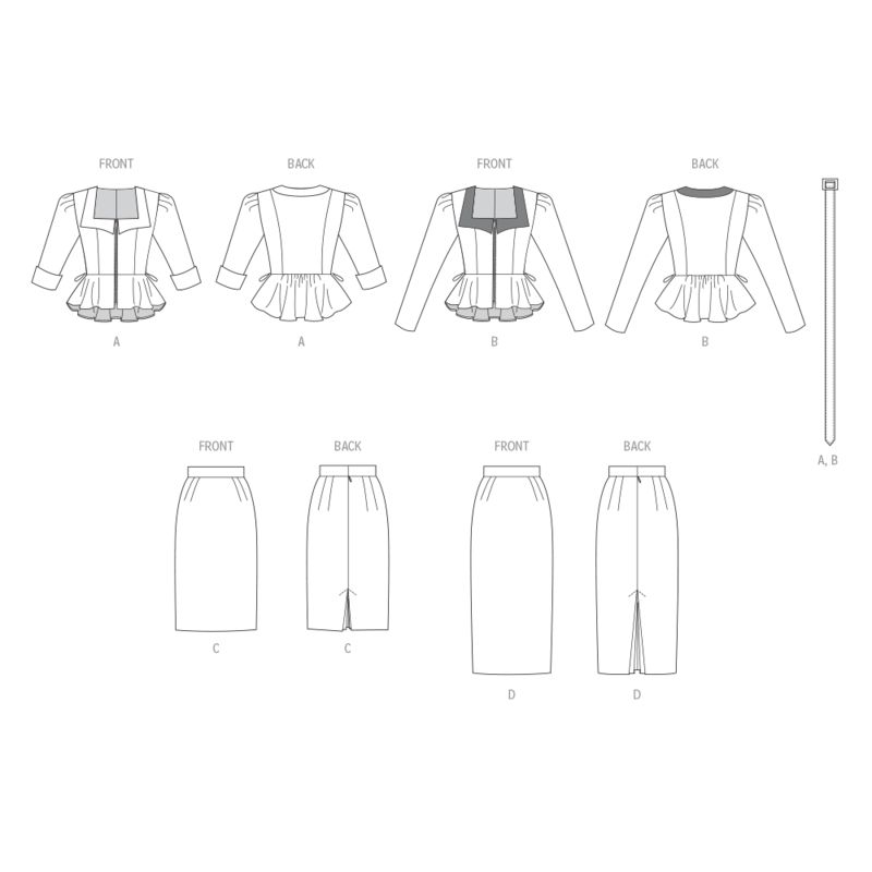 Patron Vogue 2006 B5 - Robe en deux pièces