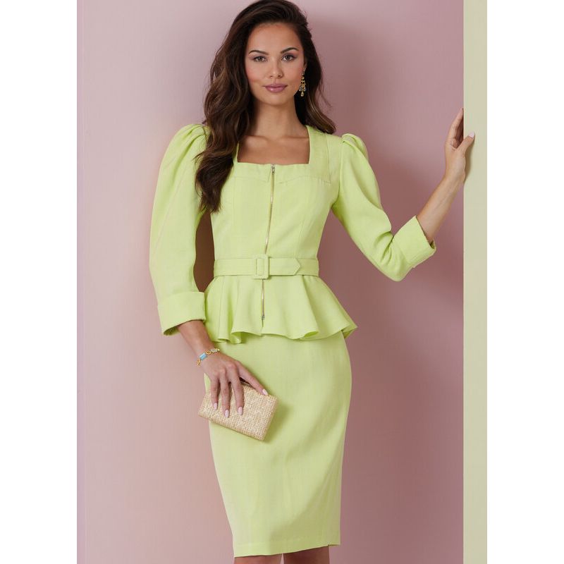 Patron Vogue 2006 B5 - Robe en deux pièces