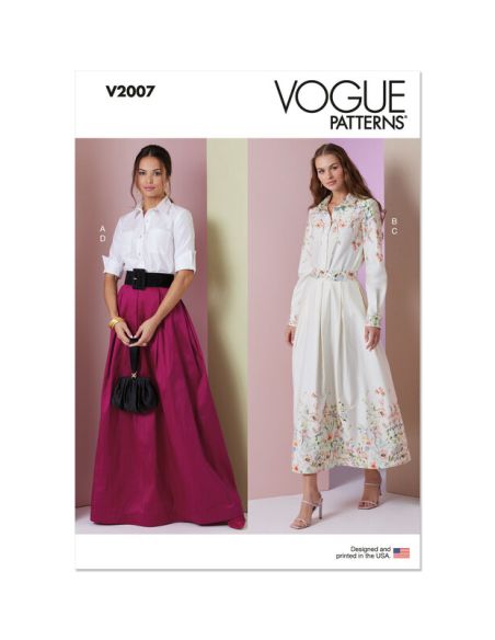 Patron Vogue 2007 B5 - Robe