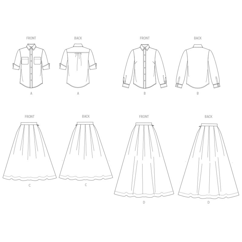 Patron Vogue 2007 B5 - Robe