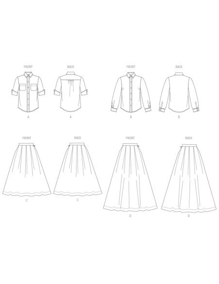 Patron Vogue 2007 B5 - Robe