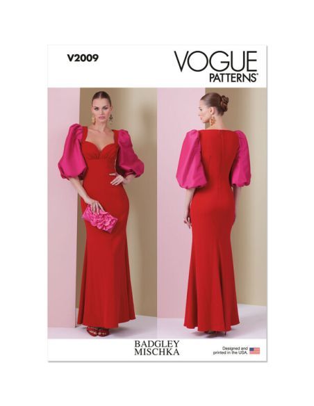 Patron Vogue 2009 B5 - Robe