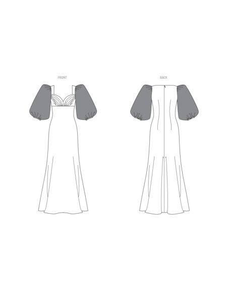 Patron Vogue 2009 B5 - Robe