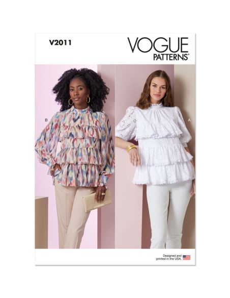 Patron Vogue 2011 B5 - Haut