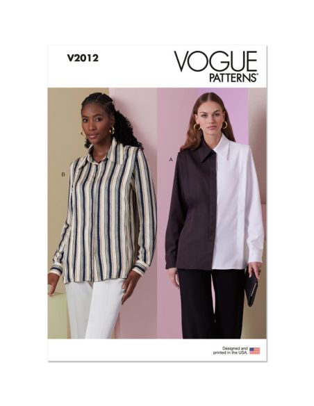Patron Vogue 2012 H5 - Chemise