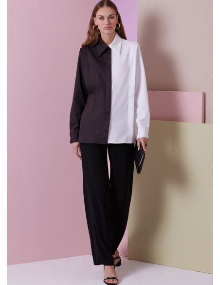 Patron Vogue 2012 H5 - Chemise