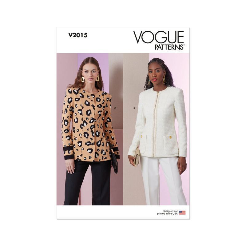 Patron Vogue 2015 B5 - Vestes