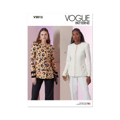 Patron Vogue 2015 B5 - Vestes