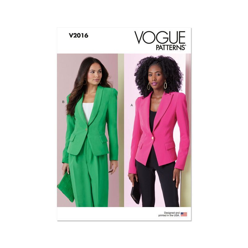 Patron Vogue 2016 H5 - Vestes