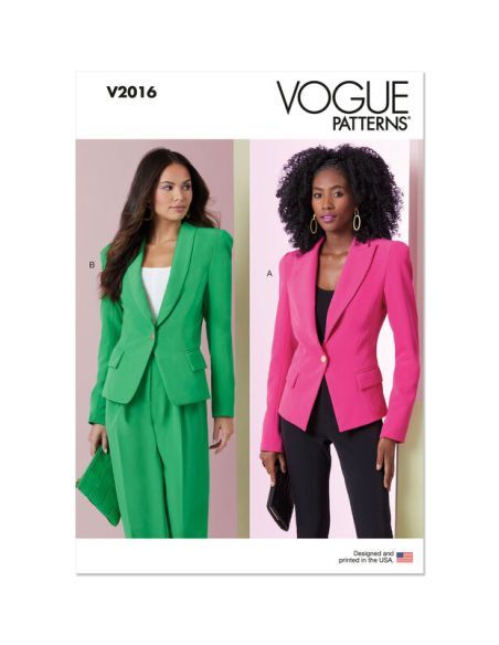Patron Vogue 2016 H5 - Vestes