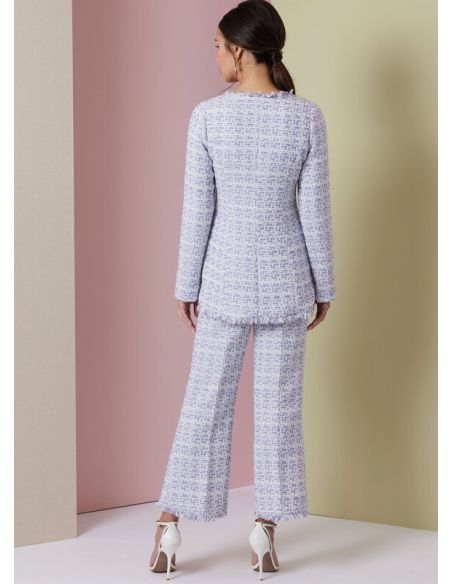 Patron Vogue 2017 B5 - Veste, jupe et pantalon