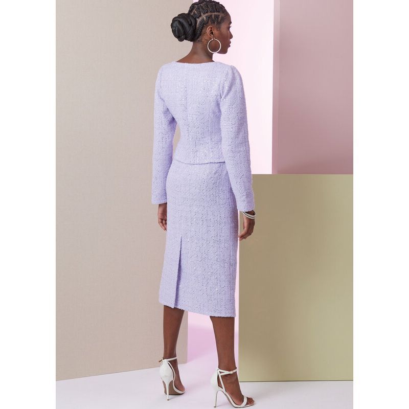 Patron Vogue 2017 B5 - Veste, jupe et pantalon