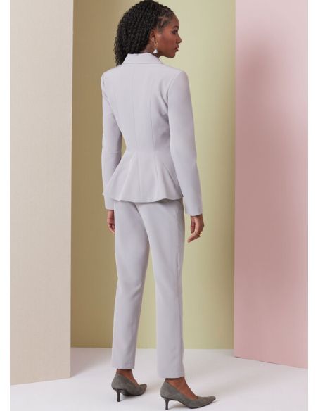 Patron Vogue 2018 D5 - Veste, jupe et pantalon