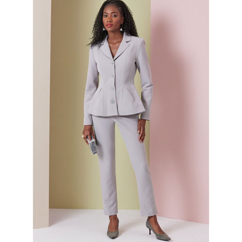 Patron Vogue 2018 D5 - Veste, jupe et pantalon