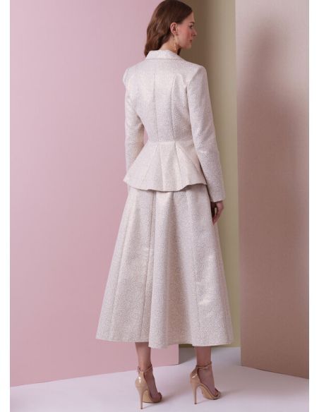 Patron Vogue 2018 D5 - Veste, jupe et pantalon