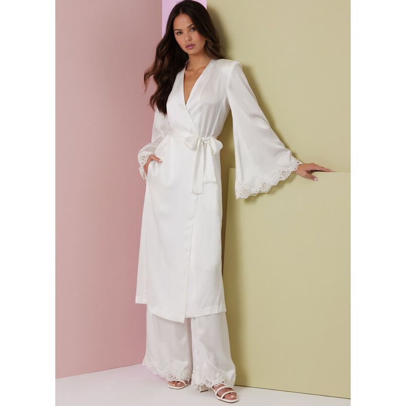 Patron Vogue 2020 B5 - Haut, robe de chambre et pantalon
