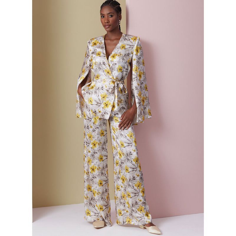 Patron Vogue 2020 B5 - Haut, robe de chambre et pantalon