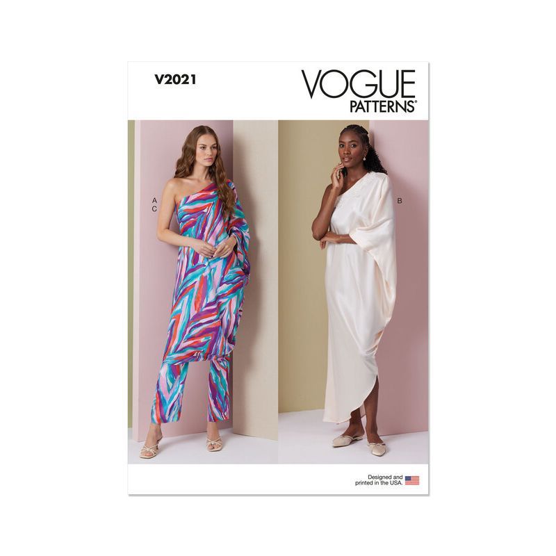 Patron Vogue 2021 A - Robe et pantalon