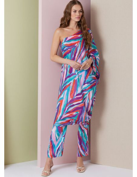 Patron Vogue 2021 A - Robe et pantalon