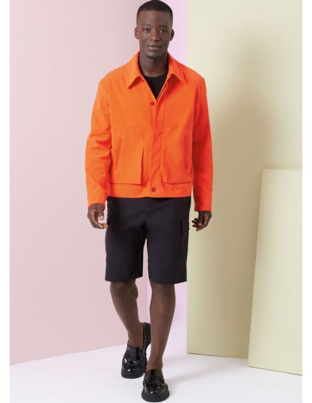 Patron Vogue 2022 AA - Veste, short et pantalon