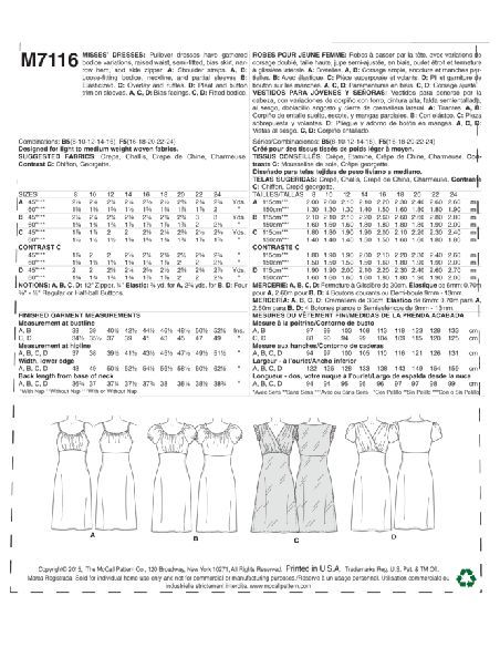 Patron McCall's 7116.B5 - Robe