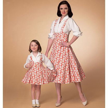 Patron McCall's 7184.KIDS - Haut et chasuble 2