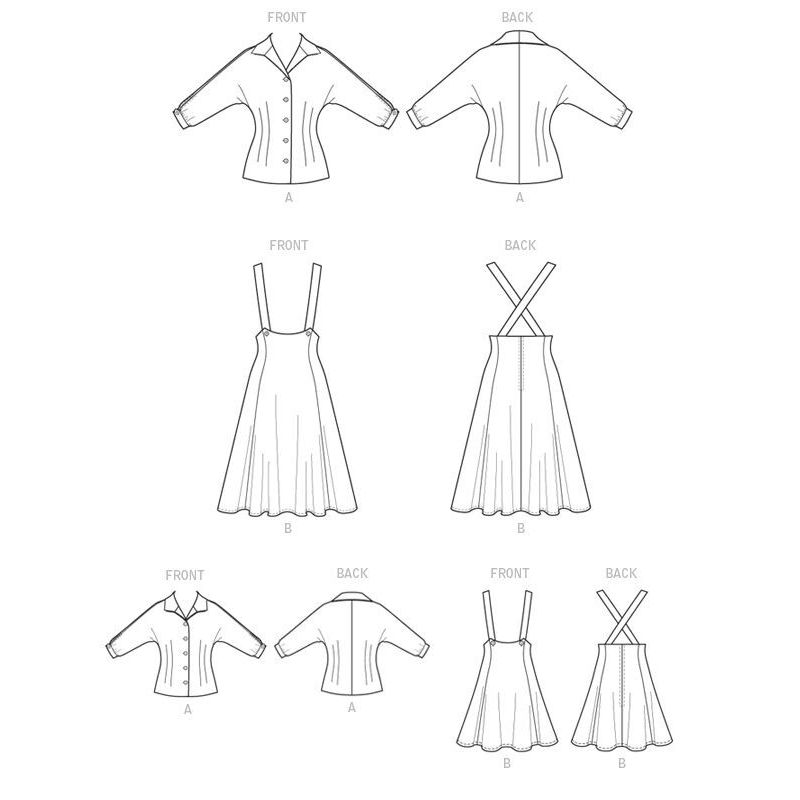 Patron McCall's 7184.KIDS - Haut et chasuble