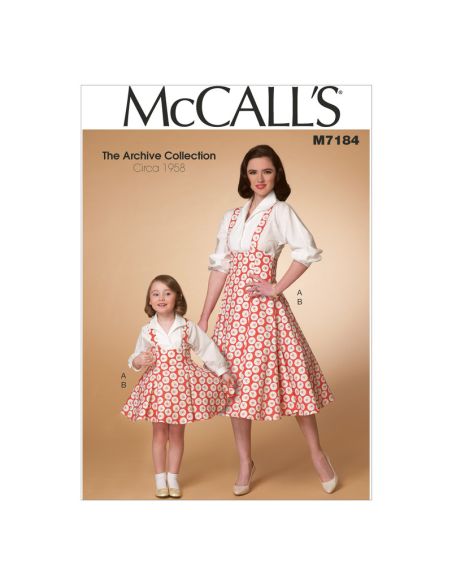 Patron McCall's 7184.KIDS - Haut et chasuble