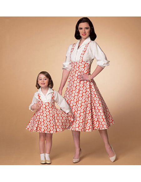 Patron McCall's 7184.KIDS - Haut et chasuble