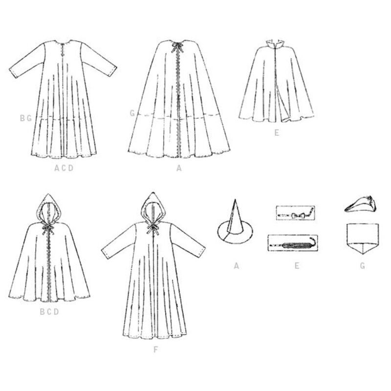 Patron McCall's 7224.KID - Déguisement