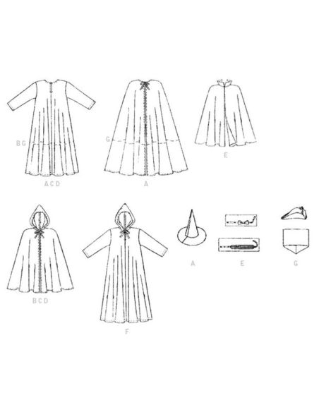 Patron McCall's 7224.KID - Déguisement