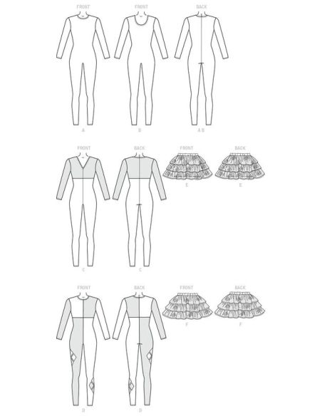 Patron McCall's 7269.AX5 - Déguisement