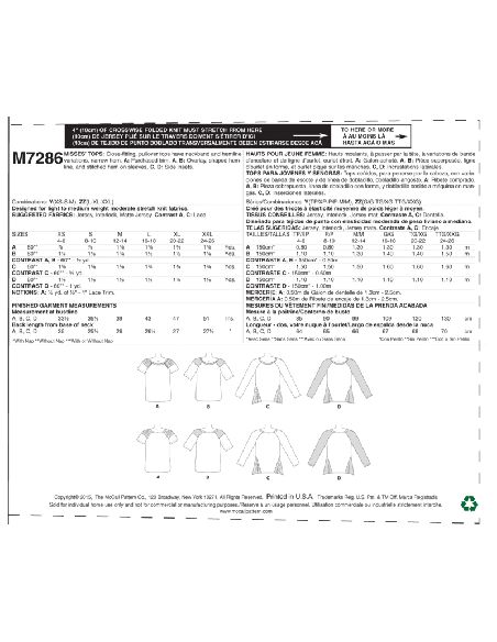 Patron McCall's 7286.Y - Haut