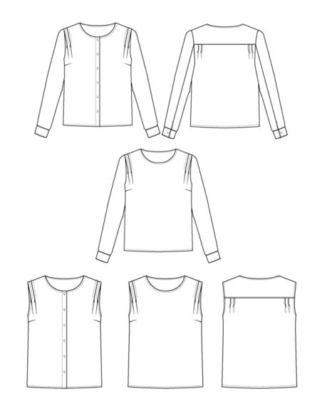 Patron Maison Fauve - Chemisier Bellini