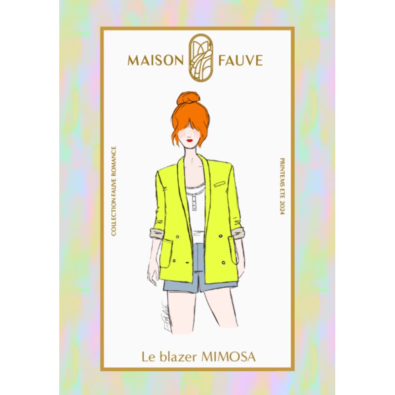 Patron Maison Fauve - Blazer Mimosa